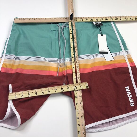 Rip Curl NEW 38 (Fit 38W) Surf Swim Board Trunk Multicolor Abstract 8.5" Shorts - Picture 6 of 6